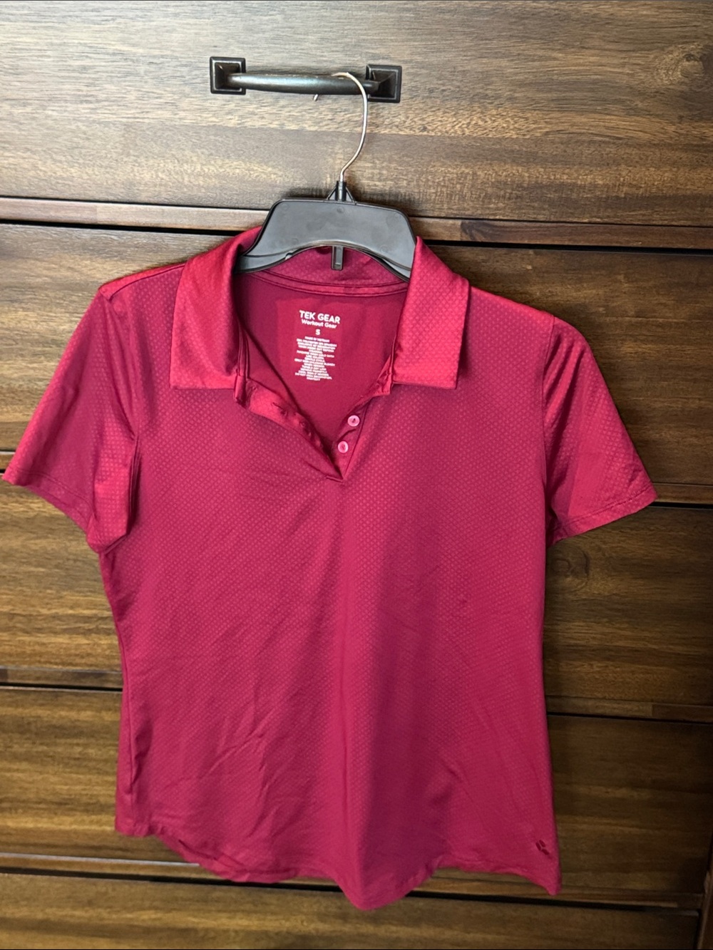 tek gear Women's Raspberry Short-Sleeve Performance Polo